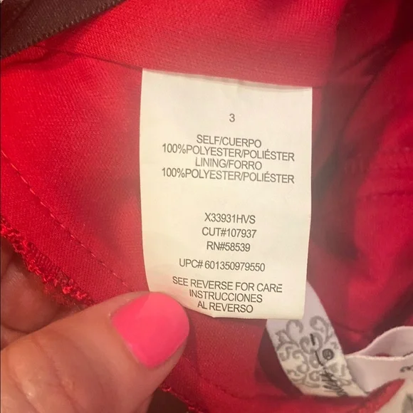 Speechless Red Halter Sundress for Prom - Picture 3 of 3